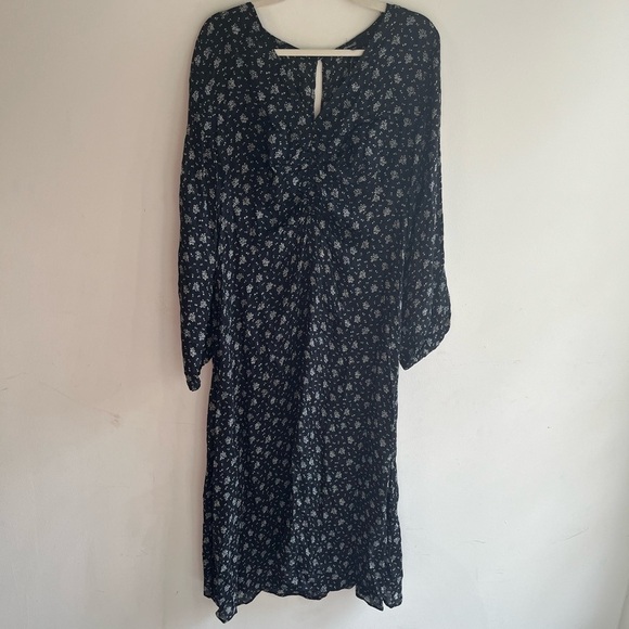 NWT! MADEWELL Ruched Midi Dress Size 8 - Picture 4 of 8